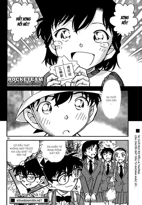 Conan Chap 924 [tiếng Việt] Kênh Sinh Viên Ran And Shinichi Kudo Shinichi Manga Books Manga