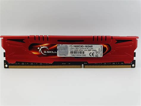 Оперативная память G Skill Ares DDR3 8Gb 1600MHz PC3 12800U F3 1600C9D