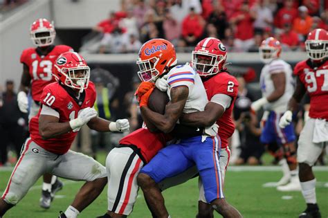 Florida defeated by Georgia 42-20 in annual rivalry game - The ...