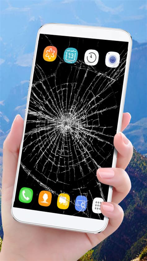 Android Cracked Screen Broken Screen Prank Apk