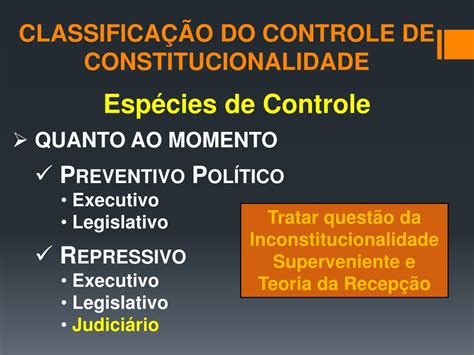 Ppt Revis O Para Oab Jurisdi O Constitucional E Controle D E