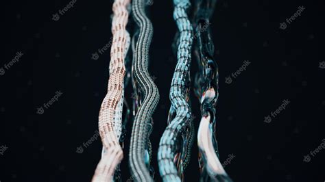 Premium Photo On A Black Background An Invisible Force Moves Black