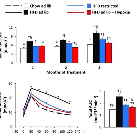 Blood Glucose Curves During The Insulin Tolerance Test Given As