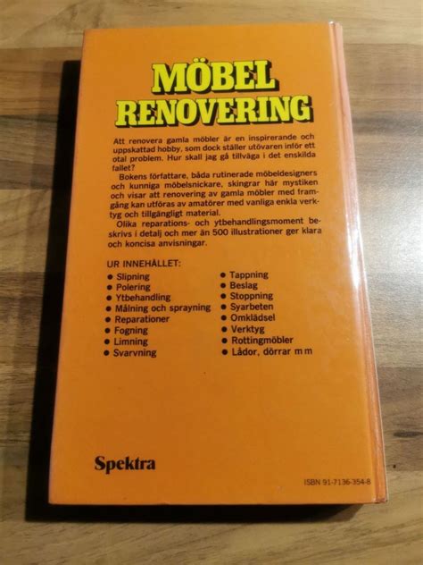 Se produkter som liknar Möbel renovering Spektras på Tradera