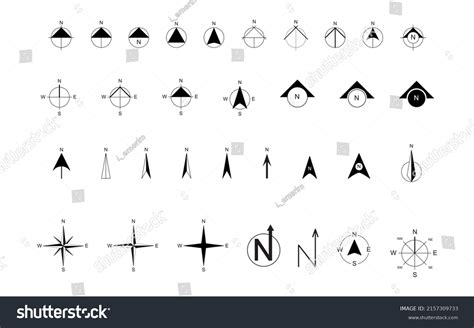 North Arrow Icon Images: Browse 65,696 Stock Photos & Vectors Free ...