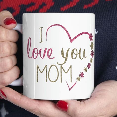 I Love You Mom Etsy