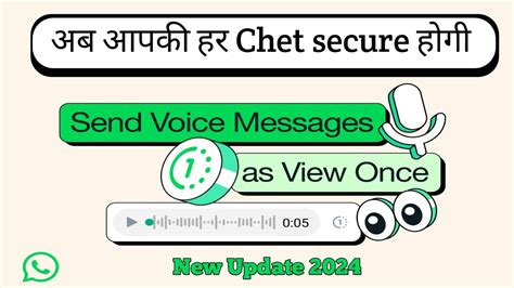 Whatsapp View Once Feature New Update Whatsapp View Once Send