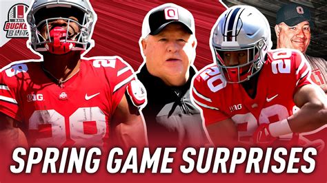 Daily Buckeye Blitz Five Spring Game Surprises Youtube