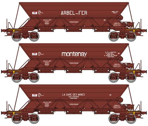 Ree Modeles Nw Sncf Selbstentladewagen Set Tlg Ep Menzels