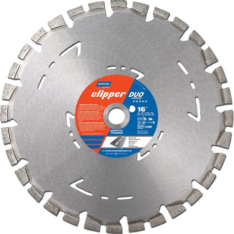 Norton Wet Dry Cut Saw Blade Dia Arbor Hole Kerf