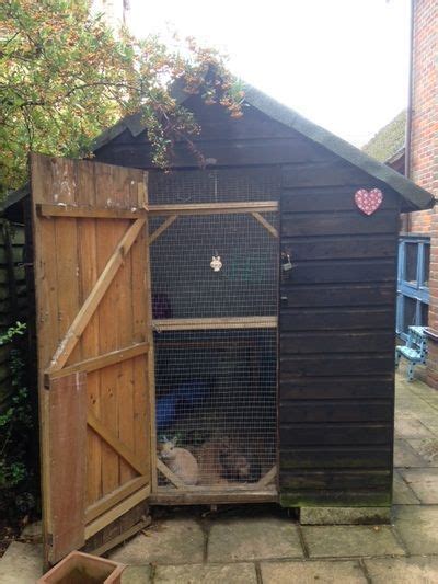 Bunny Sheds Rabbit Shed Rabbit Hutch Plans Outdoor Rabbit Hutch