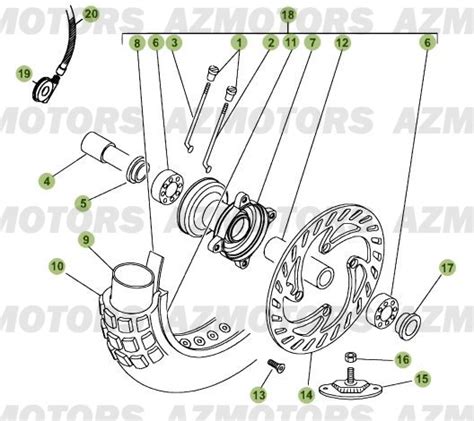 Roue Avant Pi Ces Beta Neuves Pi Ces Beta Rr Standard