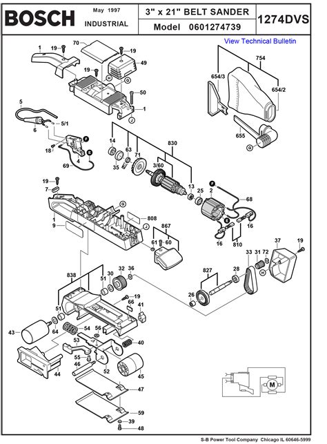 Bosch Belt Sander Parts