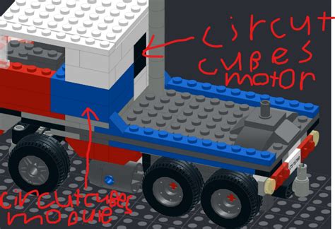 LEGO MOC RC semi truck by lego Emmet 4 real | Rebrickable - Build with LEGO