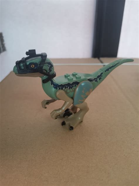 Lego "Blue" Velociraptor Jurrasic World Dinosaur Minifigure, Hobbies ...