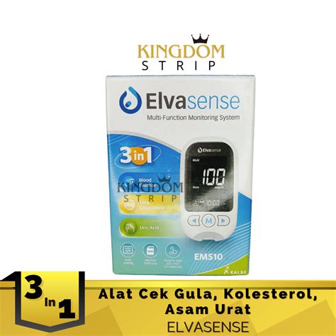 Jual Elvasense Alat Cek In Gula Darah Kolesterol Asam Urat