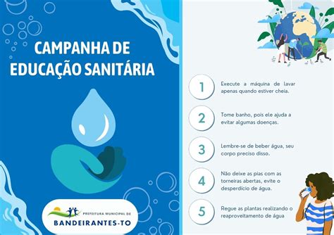 Educação Sanitária Novos Tempos Prefeitura Municipal de Bandeirantes