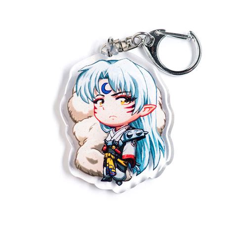 Sesshomaru Acrylic Charm Keychain Yanimatorart