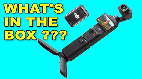 Whats In The Box Dji Osmo Pocket Creator Combo Unboxing First