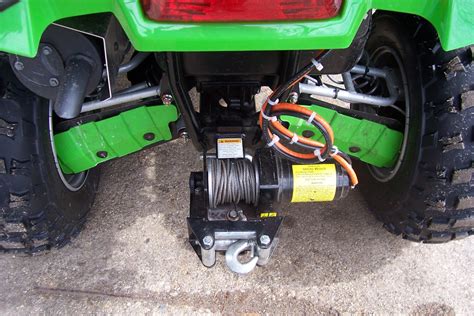 How To Install Atv Winch Plow