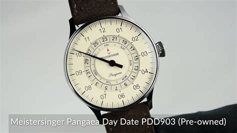 Meistersinger Pangaea Day Date Pdd Pre Owned Youtube