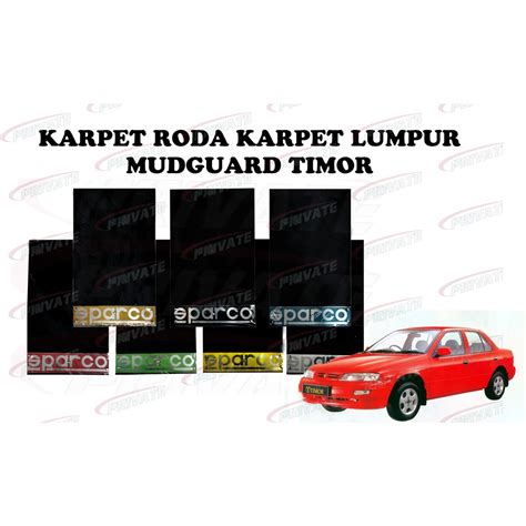 Jual Karpet Lumpur Roda Timor Kia Shepia Kepet Roda Mudguard Mud Guard