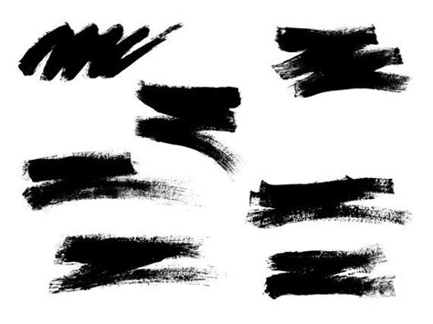 Grunge Zig Zag Brush Stroke Banner Png Transparent Onlygfx