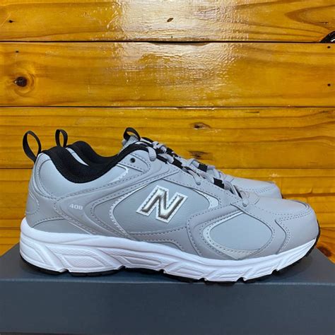 Jual SEPATU NEW BALANCE PRIA NEW BALANCE 408 LEATHER GREY NB ORIGINAL