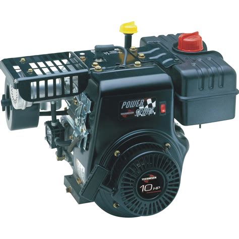 Tecumseh Formula Horizontal Engine With Electric Start — 10 Hp 1in X 2 78in Shaft Model