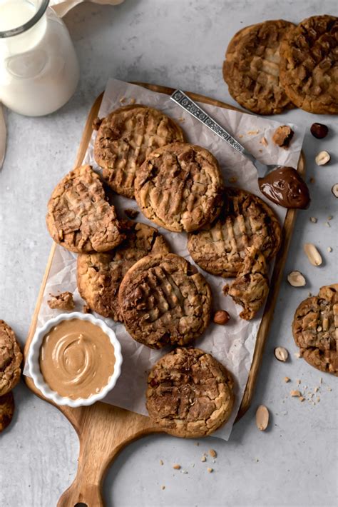 Peanut Butter Nutella Cookies Parsley And Icing