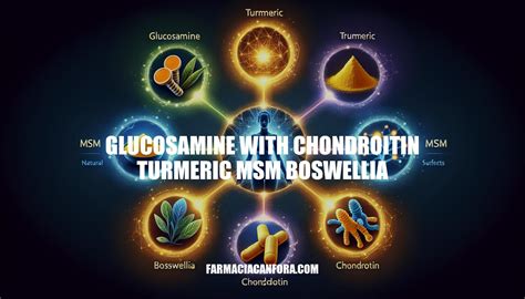 Benefits Of Glucosamine With Chondroitin Turmeric Msm Boswellia