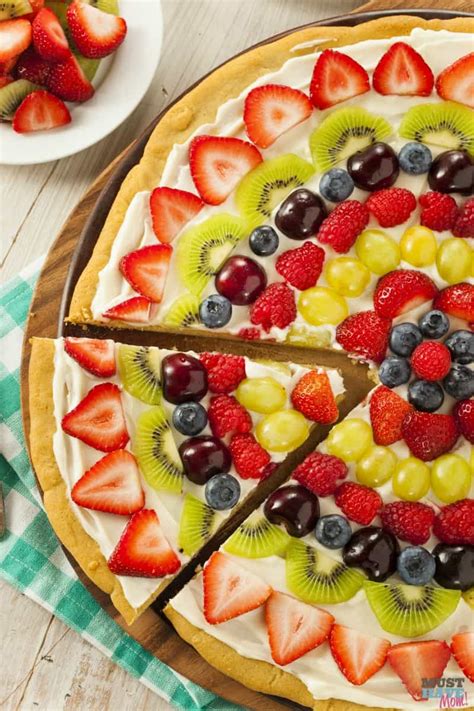 The Best Fruit Pizza Recipe Made From Scratch Must Have Mom