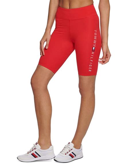 Tommy Hilfiger Womens High Rise Bike Shorts Macys