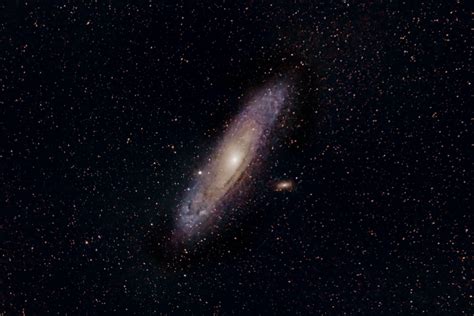 Untracked Andromeda In Bortle 8 New Moon R Astrophotography