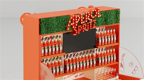 Posm Stand For Promotions Aperol Spritz On Behance