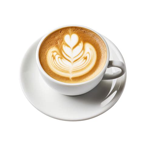 Ai Generated Latte Coffee With Transparent Background 36161023 Png