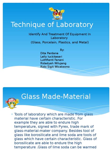 Technique of Laboratory | PDF | Glasses | Physical Sciences