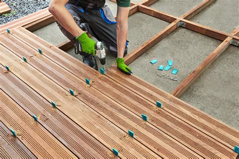 Comment Faire Une Terrasse En Bois Sur Lambourdes Leroy Merlin