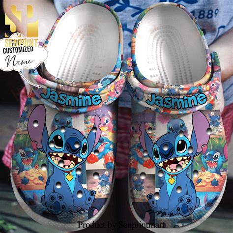 Lilo And Stitch T For Fan Classic Water Rubber Crocs Unisex Crocband