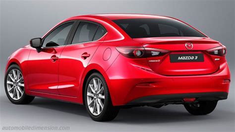 Mazda 3 SportSedan Dimensions Boot Space And Similars