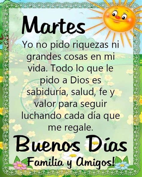 Imagenes De Feliz Martes Buenos Dias Bendiciones Positivas