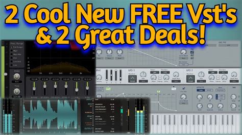 New FREE VSTs Deals U He Harrison Softube Clipper Widener