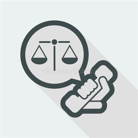 Legal Assistance Icon Stock Vector Illustration Of Balance 117822551