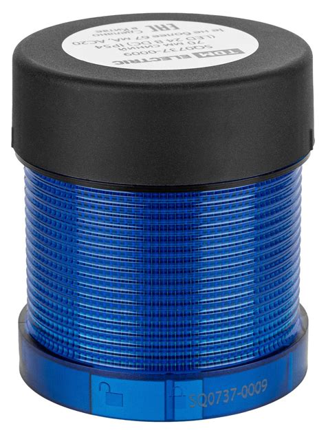 Модуль светосигнальный 70 мм синий (LED 24В DC) IP54 TDM SQ0737-0009