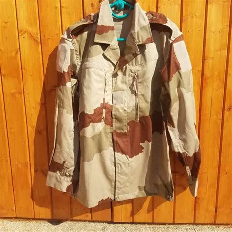 VESTE DE TREILLIS OM camouflage sable armée française taille 96M neuve