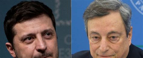 Draghi a Zelensky l Italia darà sostegno e assistenza HuffPost Italia