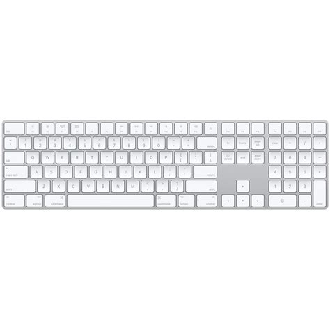 Magic Keyboard with Numeric Keypad Silver / White – Mac Store Indonesia