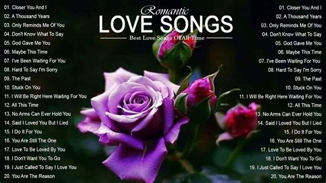 Latest English Love Songs 80 S 90 S Best Love Songs Of All Time YouTube