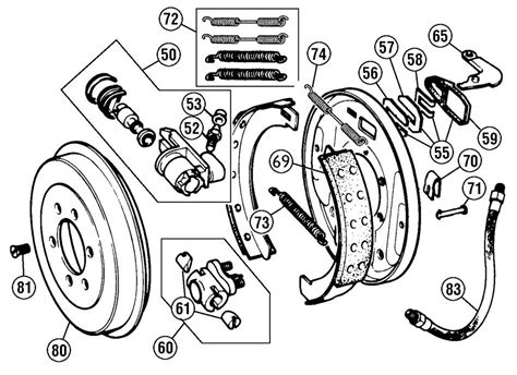 Rear Drum Brake Moss Motors