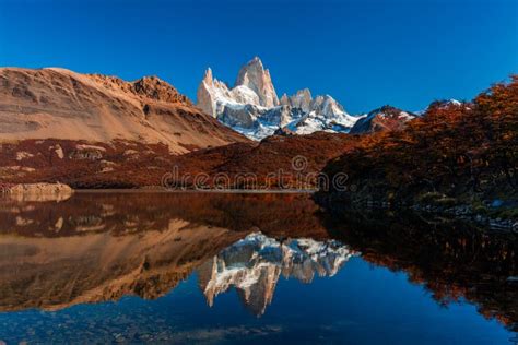 Berg Fitz Roy Patagonia Argentinien Stockbild Bild Von Berg